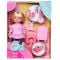 Set papusa cu accesorii, Evi Love, Travel Fun