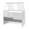 Patut modular multifunctional, Lorelli, 5 configurari diferite, 190 X 72 cm, Multi, White Stone Grey