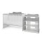 Patut modular multifunctional, Lorelli, 5 configurari diferite, 190 X 72 cm, Multi, White Stone Grey