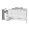 Patut modular multifunctional, Lorelli, 5 configurari diferite, 190 X 72 cm, Multi, White Stone Grey