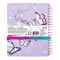 Caiet de schite cu 6 creioane colorate, 3C4G, Butterfly All in One