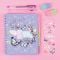 Jurnal si 2 pixuri cu gel, 3C4G, Butterfly Deluxe