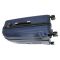 Troler Lamonza Glamour, albastru, 78 x 51 x 31 cm