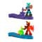 Set 2 figurine Akedo, Power Storm, Burndown Vs Shread Head, S4