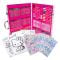 Set de colorat in trusa, Hello Kitty, 137 piese