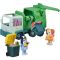 Set de joaca cu 2 figurine, Bluey, Garbage Truck