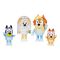 Set 4 figurine, Bluey, Wedding time