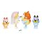 Set 4 figurine, Bluey, Wedding time