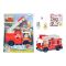 Masina de pompieri si 3 figurine, Bluey, Firetruck