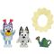 Set de joaca cu 2 figurine, Bluey, Spring Time, Bluey si Muffin