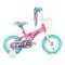Bicicleta cu roti ajutatoare si cos, Paw Patrol, Skye, 12 inch