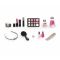Set geanta cu accesorii de infrumusetare, Smoby, My Beauty Vanity, 13 accesorii