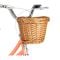 Bicicleta cu roti ajutatoare si cos, Rizz Jr, 14 inch, Peach