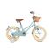 Bicicleta cu roti ajutatoare si cos, Rizz Jr, 16 inch, Gri
