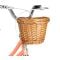 Bicicleta cu roti ajutatoare si cos, Rizz Jr, 16 inch, Peach