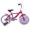 Bicicleta cu roti ajutatoare, Huffy, Disney Princess, 16 inch, Roz