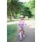 Bicicleta cu roti ajutatoare, Huffy, Disney Princess, 16 inch, Roz