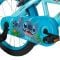 Bicicleta cu roti ajutatoare, Huffy, Disney Stitch, 16 inch, Blue