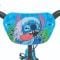 Bicicleta cu roti ajutatoare, Huffy, Disney Stitch, 16 inch, Blue