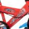 Bicicleta cu roti ajutatoare, Huffy, Marvel Spiderman, 16 inch, Rosu