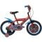 Bicicleta cu roti ajutatoare, Huffy, Marvel Spiderman, 16 inch, Rosu