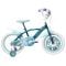 Bicicleta cu roti ajutatoare, Huffy, Disney Frozen, 16 inch, Blue