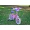 Bicicleta cu roti ajutatoare, Huffy, Disney Princess, 12 inch, Roz