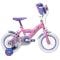 Bicicleta cu roti ajutatoare, Huffy, Disney Princess, 12 inch, Roz