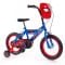 Bicicleta cu roti ajutatoare, Huffy, Marvel Spiderman, 14 inch, Rosu