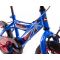 Bicicleta cu roti ajutatoare, Huffy, Marvel Spiderman, 14 inch, Rosu