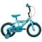 Bicicleta cu roti ajutatoare, Huffy, Disney Stitch, 14 inch, Blue