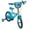 Bicicleta cu roti ajutatoare, Huffy, Disney Stitch, 14 inch, Blue
