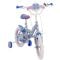 Bicicleta cu roti ajutatoare, Huffy, Disney Frozen, 14 inch, Blue