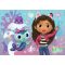 Puzzle Gabbys Dollhouse, Clementoni, 3 x 48 piese