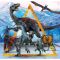 Puzzle Clementoni, Jurassic World, 3 x 48 piese, 2024