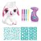 Jucarie de plus de colorat, Airbrush Plush, Puppy