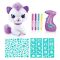 Jucarie de plus de colorat, Airbrush Plush, Kitty