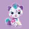 Jucarie de plus de colorat, Airbrush Plush, Kitty