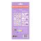 Abtibilduri imitatie sigiliu, Avenir, Natural Creation, Insecte, 18 bucati