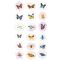 Abtibilduri imitatie sigiliu, Avenir, Natural Creation, Insecte, 18 bucati