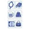 Abtibilduri imitatie sigiliu, Avenir, Natural Creation, Spatiu, 18 bucati