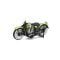 Set masina si motocicleta, Maisto, H-D Custom, 1948 Ford F1 Pick Up si 1948 FL Panhead, 1:24