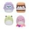 Set 4 jucarii de plus, Squishmallows, Micromallows