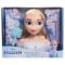 Manechin de coafat cu accesorii, Styling Head, Papusa Elsa Frozen, 18 piese