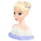 Manechin de coafat cu accesorii, Styling Head, Papusa Elsa Frozen, 18 piese