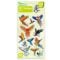 Abtibilduri 3D, Avenir, Natural Creation, Pop Out, Pasari, 12 bucati
