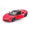 Set constructie masinuta metalica, Maisto, Ferrari SF90 Stradale, 39 piese, 1:24, Rosu