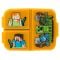 Caserola pentru pranz cu 3 compartimente, Minecraft