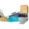 Set mini rampe, Tech Deck, Neon Mega Park X-Connect, 6063752