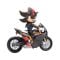 Set de joaca, Sonic the Hedgehog, Shadow cu motocicleta, 13 cm